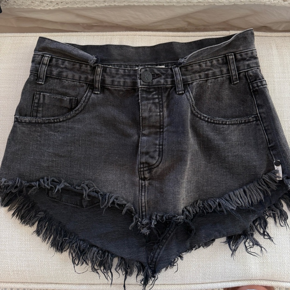 2 One Teaspoon Jean Skirts PERFECT Condition